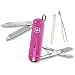 Victorinox SwissArmy Classic SD Pink Translucent Multi-tool