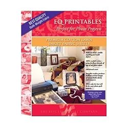 ELectric Quilt EQ Printables 6 Premium Cotton Lawn Inket Fabric Sheets