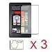 3 Pack Premium LCD Clear Screen Protector for Amazon Kindle Fire (Clear, SmackTom Packaging)