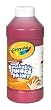 Binney & Smith Crayola(R) Washable Finger Paint, 16 Oz., Red
