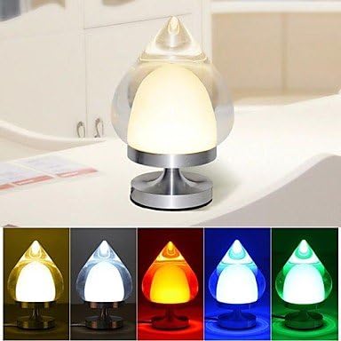 YM LAMP Lampes mini-bar lampes de table acryliques de la lampe de chevet de bureau de table LED 3W de c?ne , 110-120V