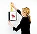 Craig Frames 1WB3BK Picture Frame 7-Piece Wall Set, Black Frames, White Display Mats, Picture Hanging Tool