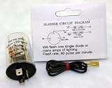 LED Turn Signal Flasher. Perfect for 4 Wheelers, Golf Carts, Street Rods, Sand Rails, Etc