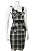 Yoana Baraschi Liza Vamp Plaid Dress