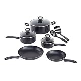 T-fal A801SA74 Comfort Grip 10-Piece Cookware Set Discount