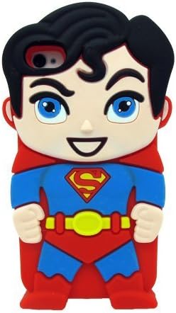 iBee dc Superman of Steel Classic Movie Collection American Cultural Superheroes iphone 5c Case - Old Costume Kent 3D Silicone Case for iphone 5c By Asia Trendy