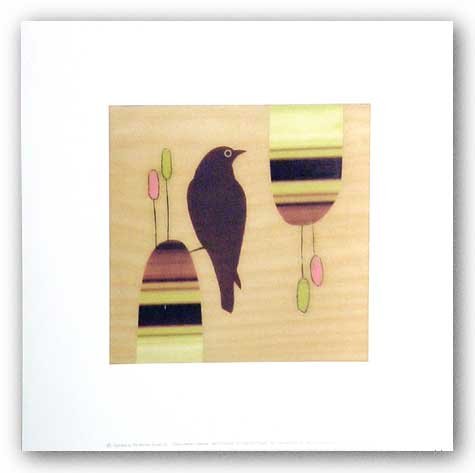 (10x10) Amy Ruppel Am I Upside Down Art Print Poster