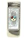 Money-clip! By Zuni Artist Hustito Sunface Inlay Mother of Pearl