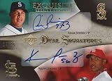 Cesar Jimenez/Kelvin Jimenez　2007 Upper Deck Exquisite Collection Dual Signatures Gold Jimenez