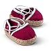 American Girl Club Red Espadrille Sandals for 18