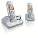 Philips 7272 Digital Cordless Telephone With Answering Machine Twin Pack  from Philips