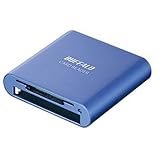 BUFFALO USB2.0 25fBAΉJ[h[_ A~f u[ MCR-CAL7/U2-BL
