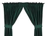 Best Quality Philadelphia Eagles Drapes with Tiebacks Teal By Pem America
