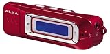 Alba - 256MB MP3 Player with Radio - Red