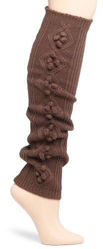 HUE Women's Cable Rib Leg Warmer
