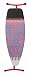 Brabantia Ironing Board 135x45cm, 35mm Frame, Red Ornament/Iron Parking Zone
