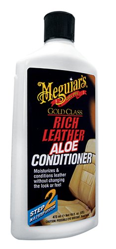 Meguiars G11116 MegRich Leather Aloe Conditioner Meguiars G11116 MegRich Leather Aloe Conditioner