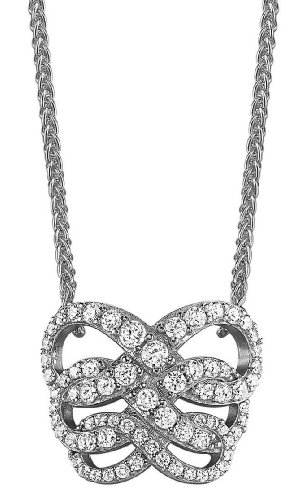 Esprit Damen-Kette Fleury 925 Sterling Silber 40 + 3 cm ESNL91799A400 Preisvergleich