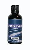 Lugols Lugol's Iodine 3% - 50ml - Glass Bottle with Dropper Insert