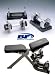 2x50lb Dumbbell Bench Package with Quality Chrome Plates and a Great Compact Quality Upholstered Adjustable Bench.
