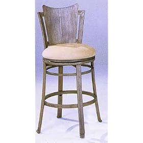 Click here to buy Metal And Fabric Bar Stool Pair .