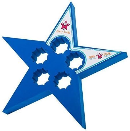 Drink Starr Party Floatation Glass Holder, Breezy Blue
