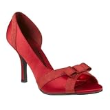 Mossimo® Heidi Satin Bow Heels - Red