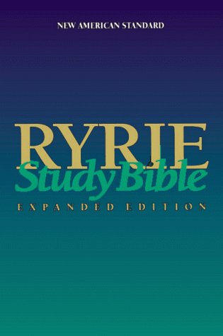 New American Standard 1995 Update: Red Letter Editions (Ryrie study Bible expanded edition)
