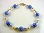 "Venetian Romance" Bracelet (Blue)
