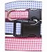 Pink Gingham Ribbon Dog Collar, Small (9-15 L, 5/8 W)