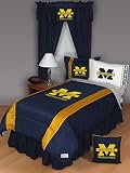 University of Michigan Wolverines Sidelines Full Bedding Set