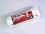 WELLINGTON 74464 ACE PLASTIC CLOTHESLINE 7/32 x 100' WHITE