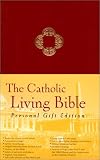 The Catholic Living Bible/Personal Gift, Red Leatherette