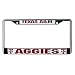 Texas A&M Aggies Chrome License Plate Frame