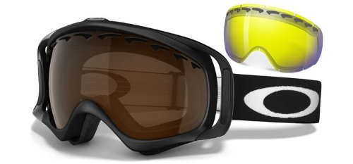 Oakley Crowbar Snow Goggles (Matte Black Frame/Black Iridium Lens) On Sale