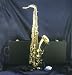 Musical Instruments : Revere - Gold Lacquer Tenor Saxophone with Deluxe Case and Selmer mouthpiece. THREE YEAR WARRANTY