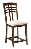 City Gazebo Ii 24 Inches Seat Height Stool In Dutch Chocolate Brown Finish  ....