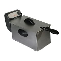 Klarstein "Norderstedt" Fritteuse 3,5 Liter Profi Edelstahl Friteuse 2000 Watt