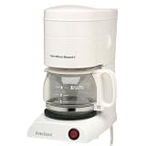 Hamilton Beach 48131 Aroma Express 5-Cup Coffeemaker, White