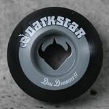 DARKSTAR【ダークスター】スケートボードウィール Dual Duromaters SILVER/BK 51mm