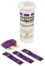 CardioChek Triglycerides Test Strips, 3-Count Containers (Pack of 2)