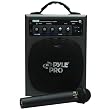 Battery Powered PA System With Wireless Microphone - 100-Watt, 6.5" Woofer