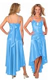 Luxus Satin Abendkleid Cocktailkleid, Farbe hellblau 41T1DwkawUL. SL160 Luxus Satin Abendkleid Cocktailkleid, Farbe hellblau