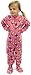 PajamaMania Kids Fun Prints Footed One Piece Pajamas
