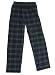 Blackwatch Tartan flannel tie cord waist unisex casual pants all cotton 8 sizes available