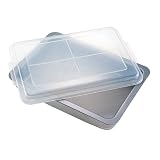 AirBake by WearEver Ultra Oblong Baking Pan with Cover, 13x 9 x 2.25