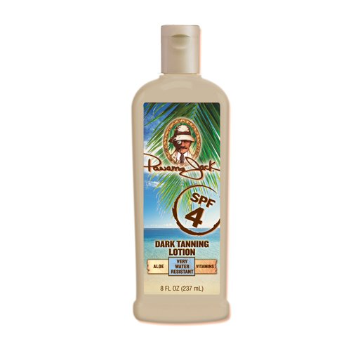 Panama Jack Dark Tanning Lotion Spf 4, 8.0-Ounce Bottle (Pack of 3)