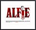 Alfie, Art Poster with Metal Frame, poster size: 11 x 17