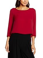 Cortefiel Blusa Basic 3/4 Sleeve (Rojo)