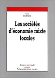 Les soci�t�s d'�conomie mixtes locales